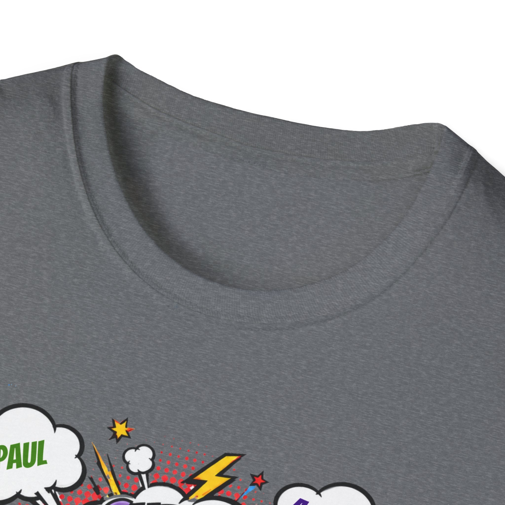 Super Papa Comic T-Shirt — Funny Father’s Day Gift