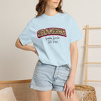 Grandma Floral Retro Tee — "Grandma: Grandkids Love Her a Little Teacup"