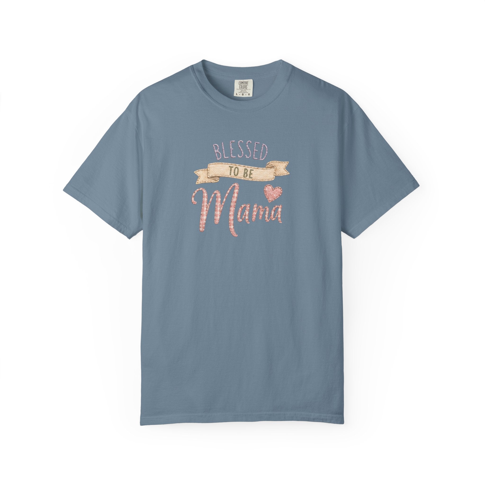 Blessed to Be Mama T-Shirt — Cute Mom Pregnancy Announcement Tee
