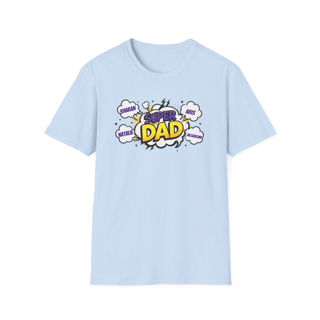 Super Dad Comic T-Shirt – Funny Father’s Day Gift