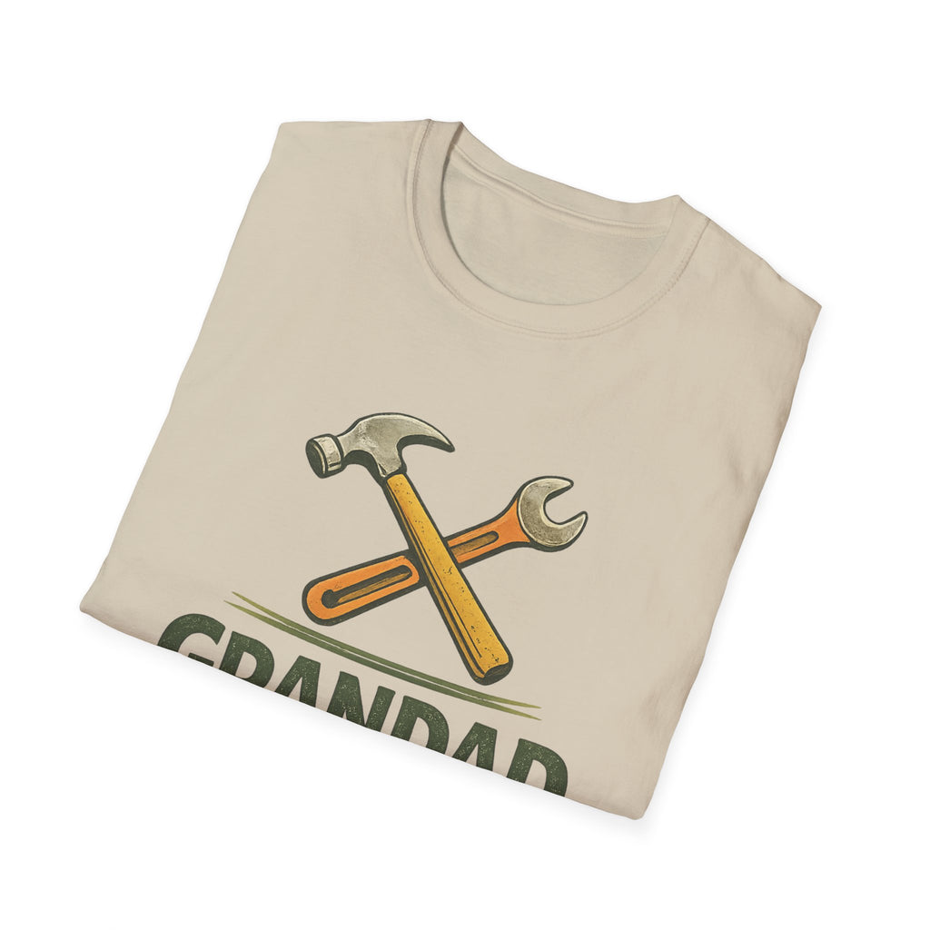 Grandad Can Fix It T-Shirt — Vintage Tools Fathers Day Gift