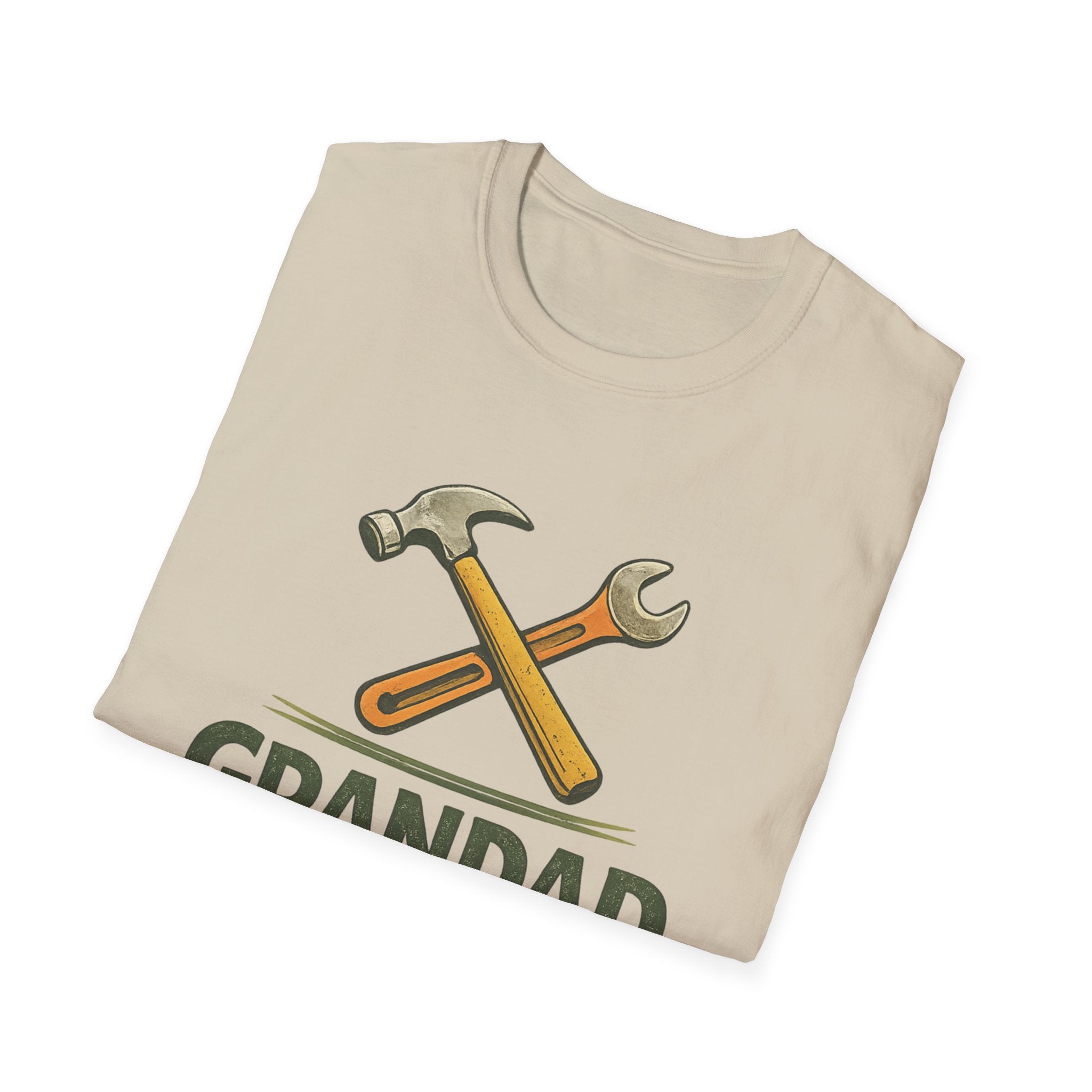 Grandad Can Fix It T-Shirt — Vintage Tools Fathers Day Gift