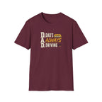 Dad’s Always Driving T‑Shirt – Funny Taxi Driver Father’s Day Tee