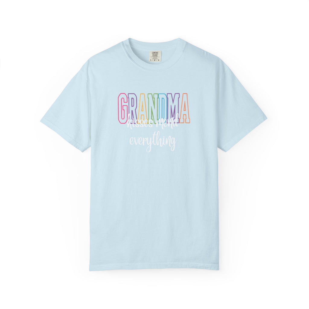 Grandma Kisses Mend Everything T-Shirt — Soft Pastel Mother's Day Gift