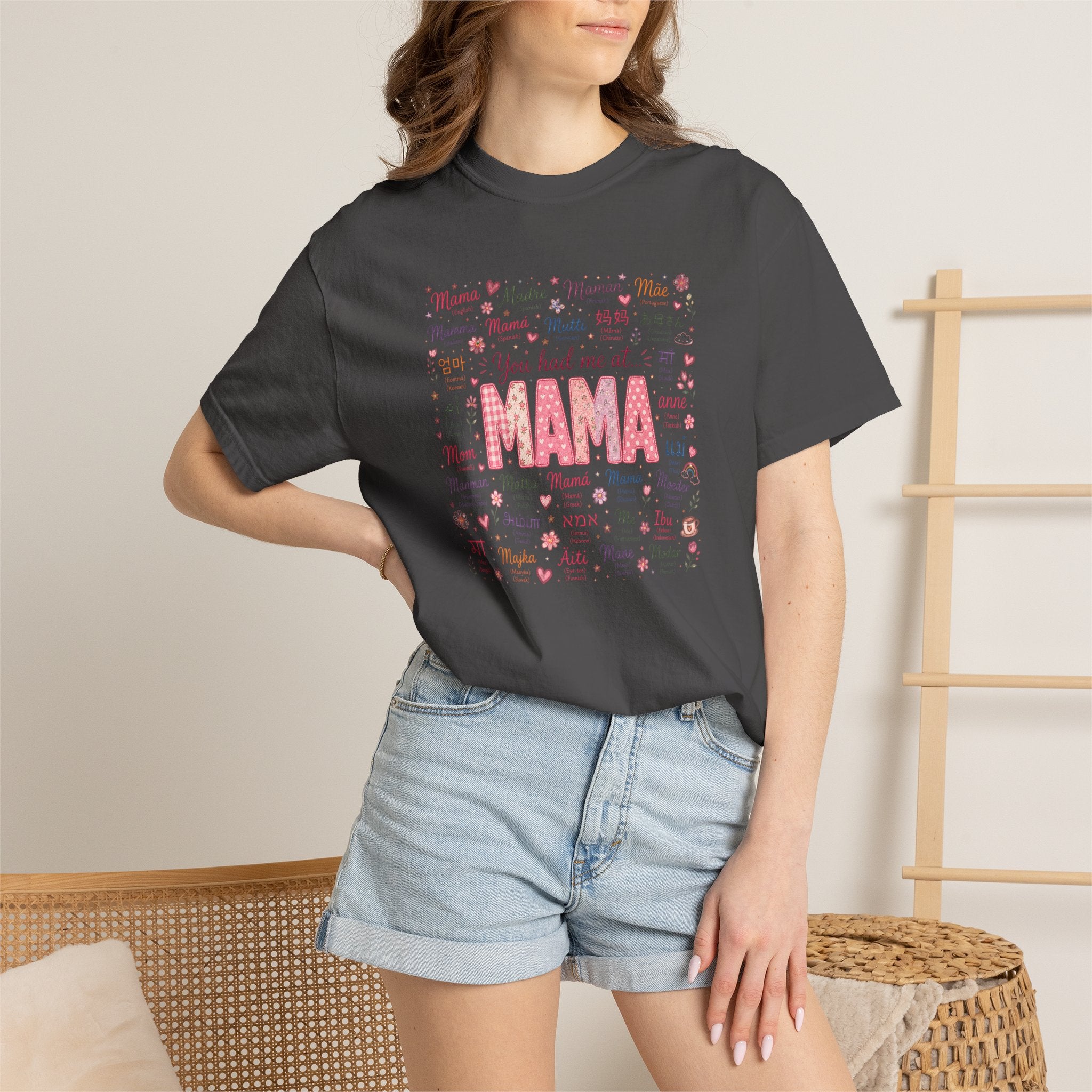 "You Had Me at Mama" T-Shirt — Cute Pink Mama Mother's Day Tee