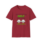 Grandad's Golf Buddies T-Shirt — Personalized Names Golf Tee