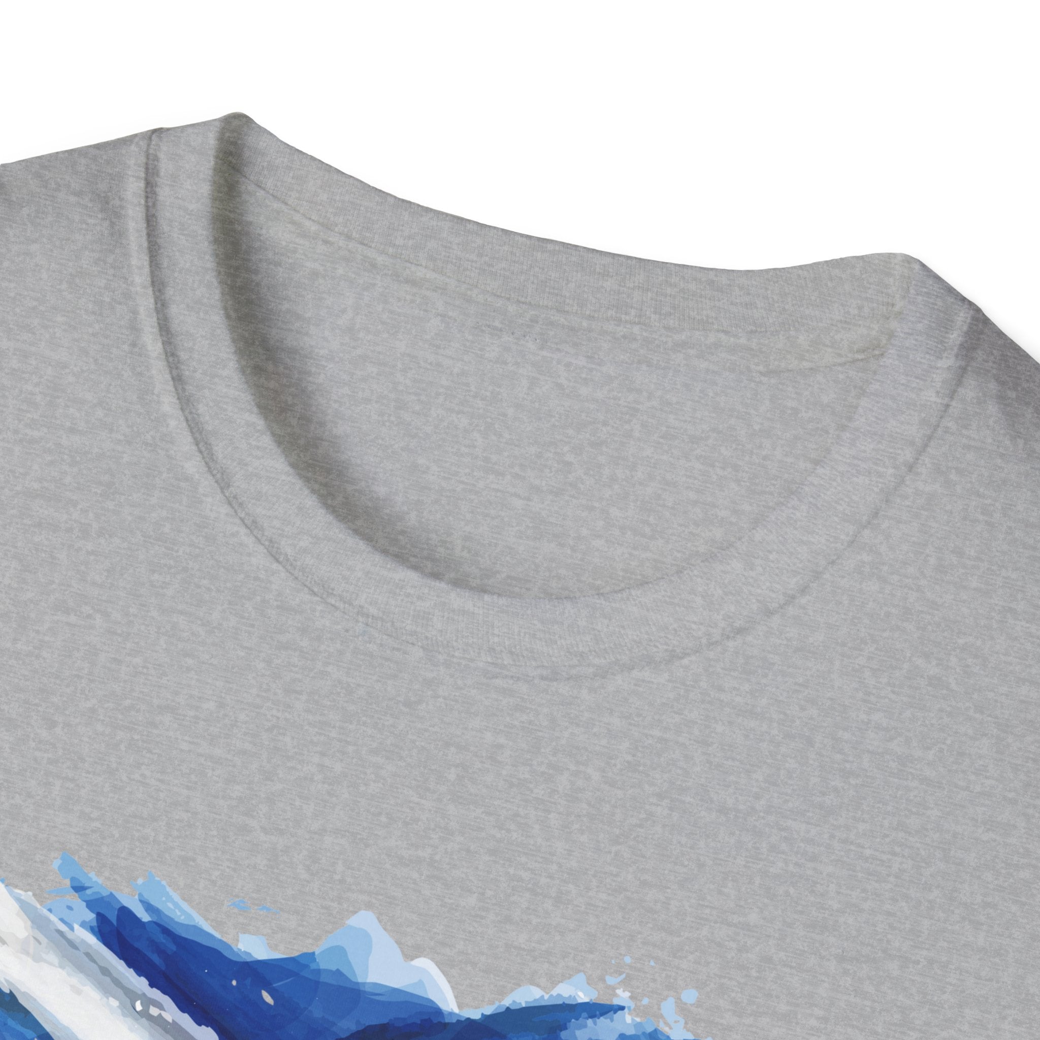 Made in Scotland T-Shirt — Watercolor Saltire Flag Tee