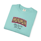 Nana Leopard Print T-Shirt — "Nana (who loves her little troops)" Grandma Gift