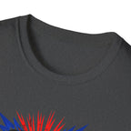 Super Grandpa T-Shirt Union Jack/England themed – Retro Comic Style Father’s Day Gift for Grandfathers