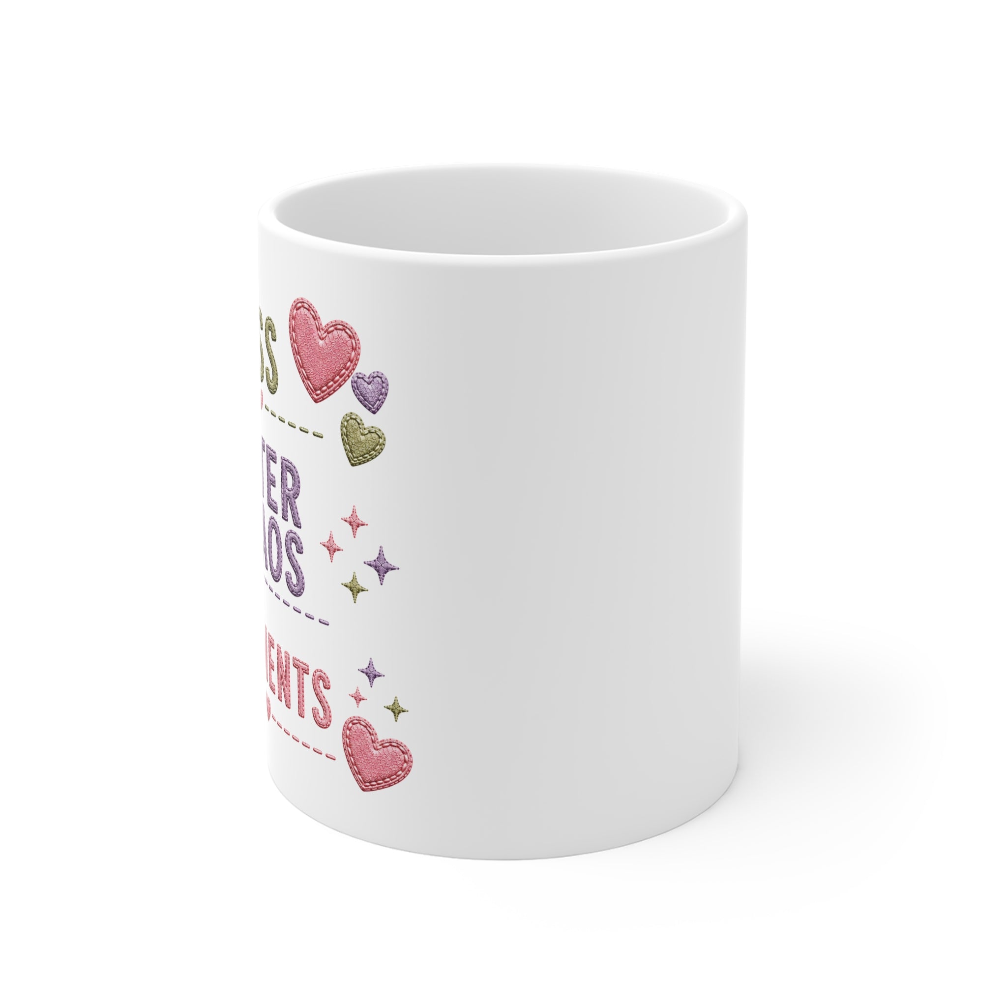 Mug — M.U.M. "Mess, Utter Chaos, Moments" Cute Heart Coffee Mug for Moms