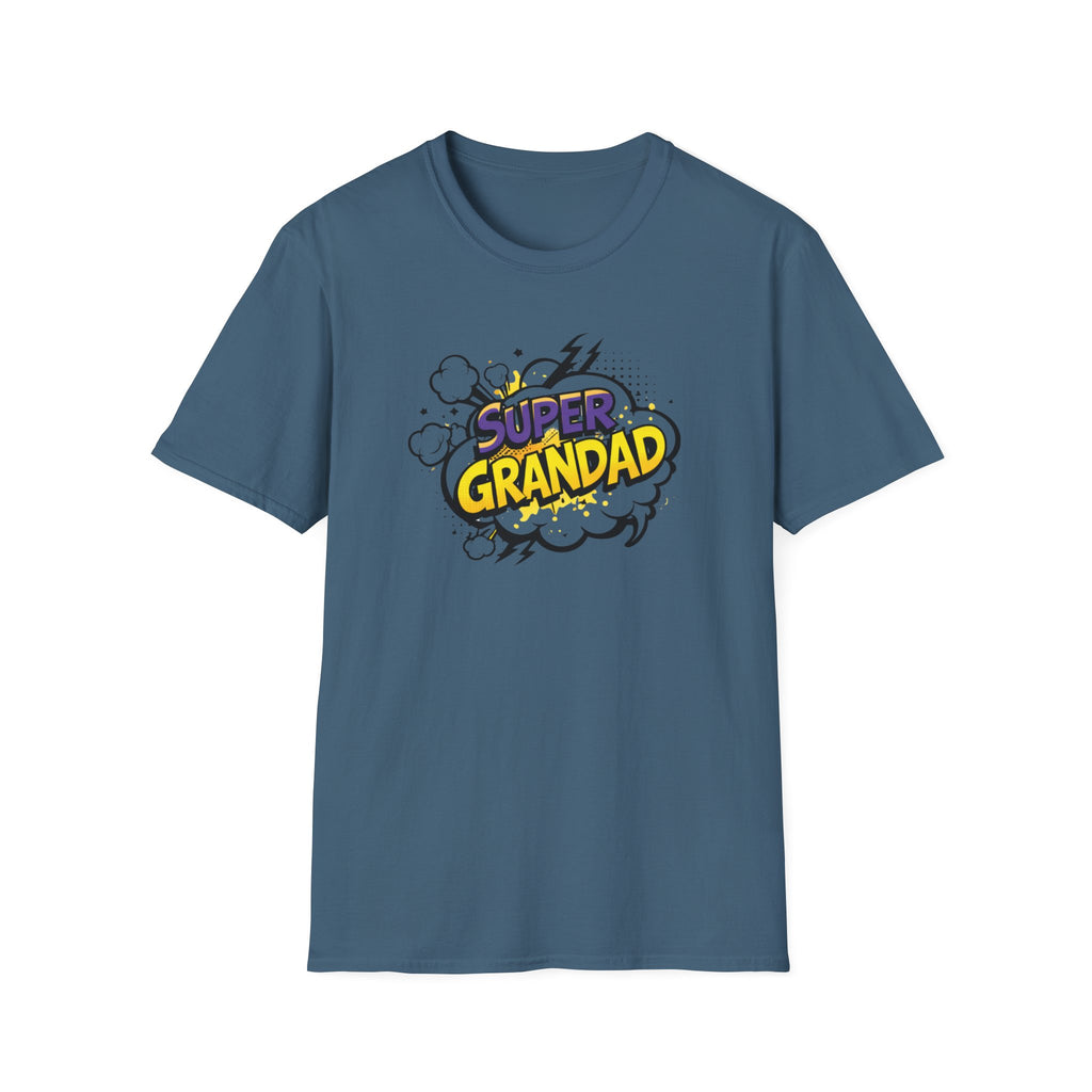 Super Grandad Comic-Style T-Shirt