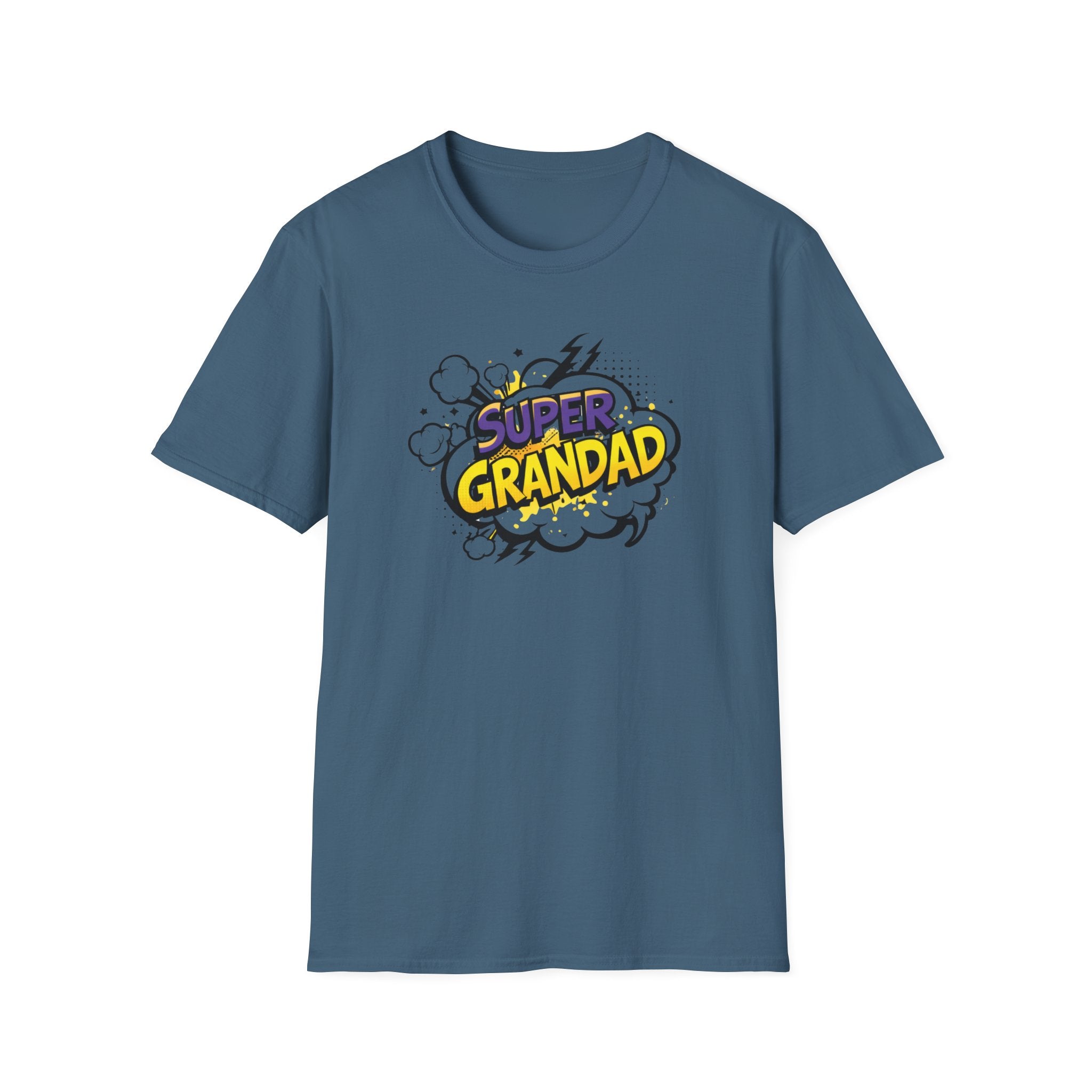 Super Grandad Comic-Style T-Shirt