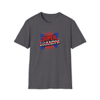 Super Grandpa T-Shirt Union Jack/England themed – Retro Comic Style Father’s Day Gift for Grandfathers