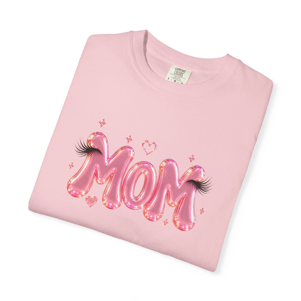 MOM Pink Balloon Eyelashes T-Shirt