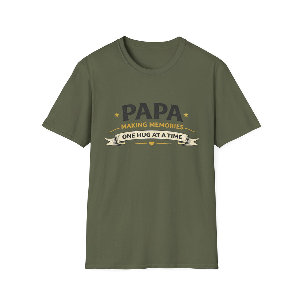 Papa "Making Memories One Hug at a Time" T-Shirt
