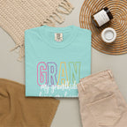 T-Shirt — "Gran my grandkids have my heart" Pastel Graphic Grandma Tee