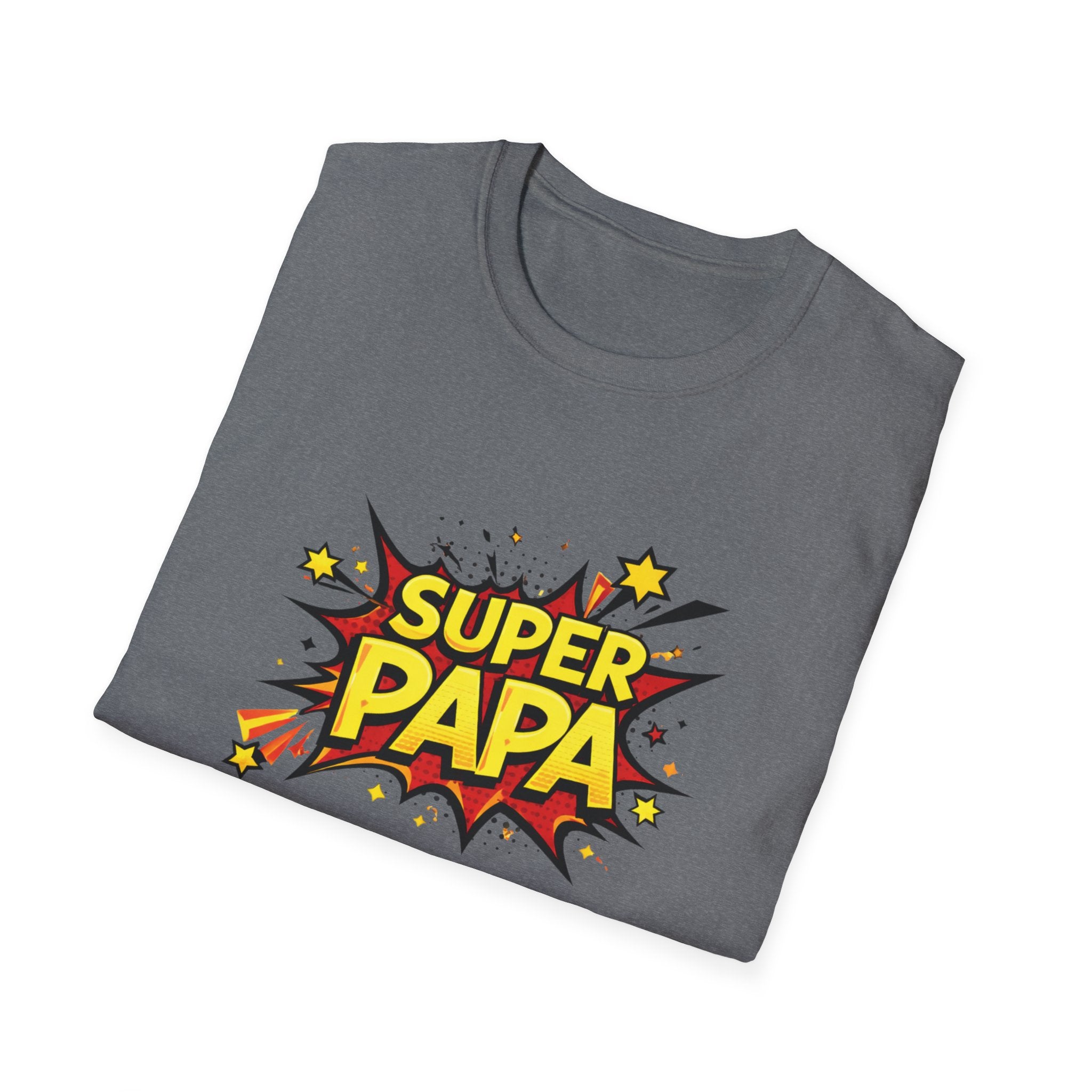 Super Papa Comic Graphic T-Shirt — Father’s Day Gift Tee