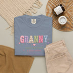 Granny Floral Graphic T-Shirt — "Granny makes the world a little softer, a little kinder, a little warmer"