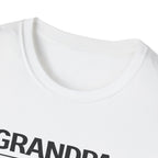 Grandpa Warning T-Shirt — "Unlimited Biscuit Access" Funny Grandpa Tee