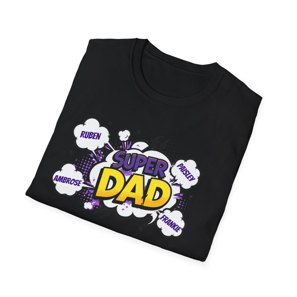 Super Dad Comic T-Shirt — Father's Day Gift Tee