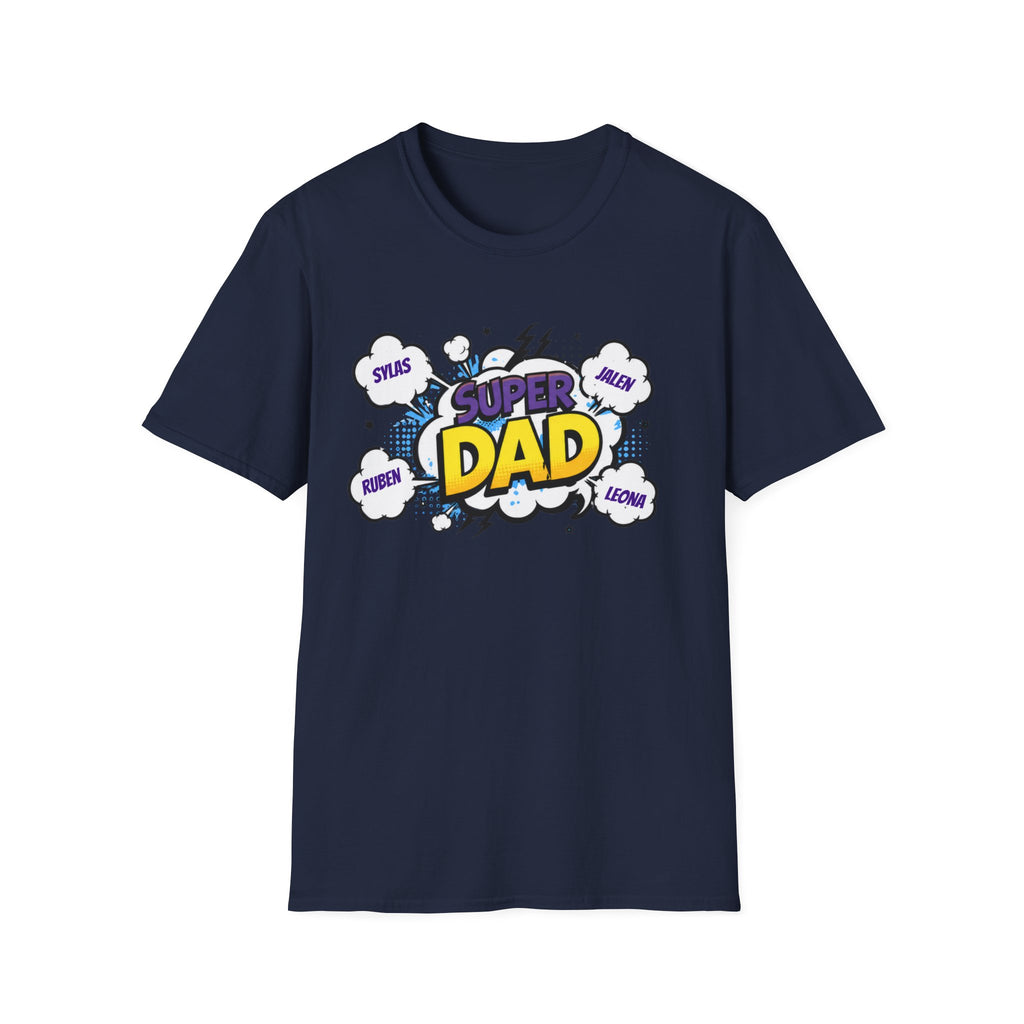 Super Dad Comic Graphic T-Shirt — Father’s Day Gift Tee