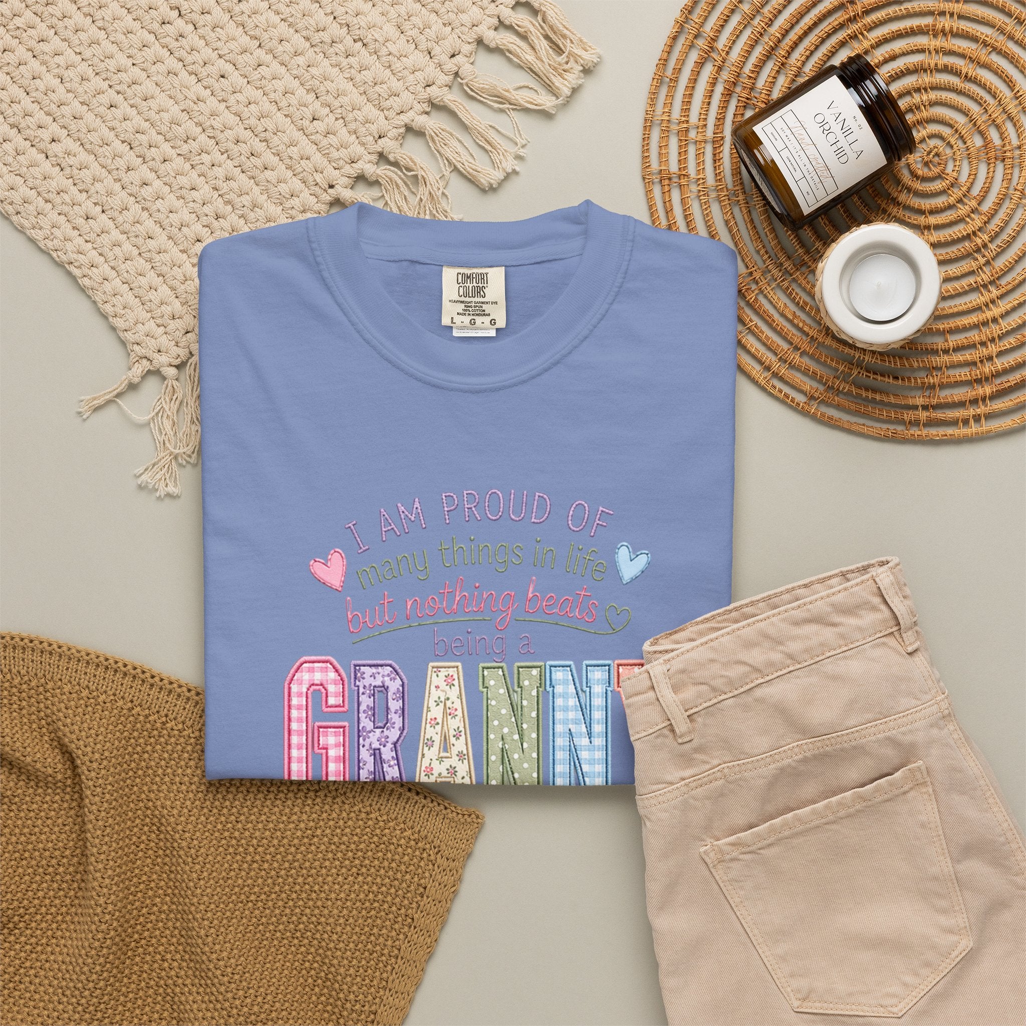 Granny Proud Tee — "I Am Proud of Many Things in Life But Nothing Beats Being a Granny"