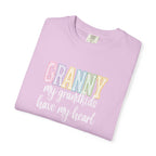Granny Pastel Rainbow T‑Shirt — Retro Block Letter Grandma Tee