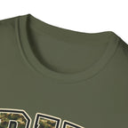 Dad Camo T‑Shirt — Military Camouflage 'DAD' Father's Day Tee