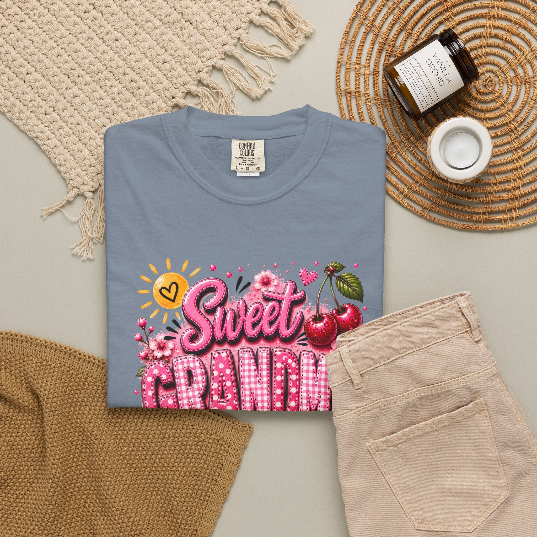 Sweet GRANDMA Cherry T-Shirt