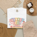 Granny's Club T‑Shirt – Cute Pastel 'Granny's Club' Rules Graphic Tee for Grandmothers
