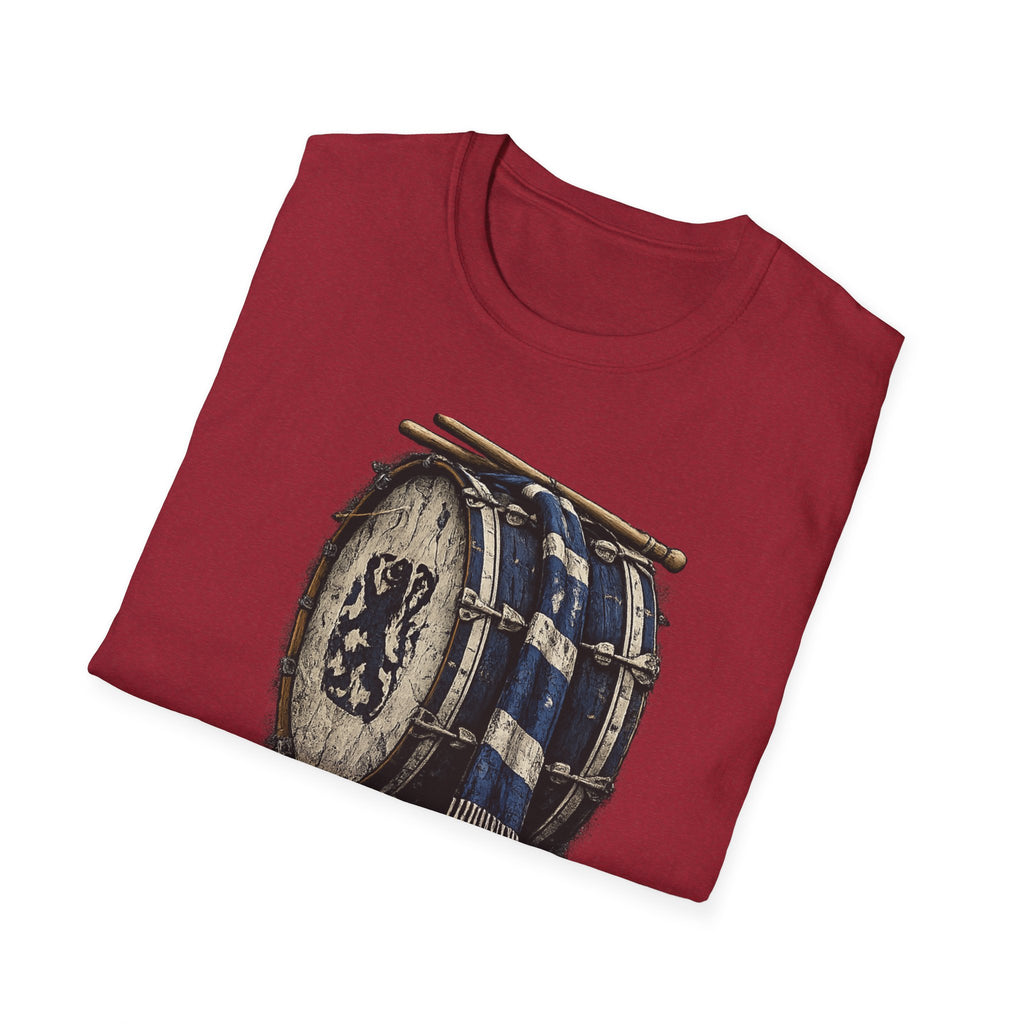 Following Scotland Flag Drum Tee