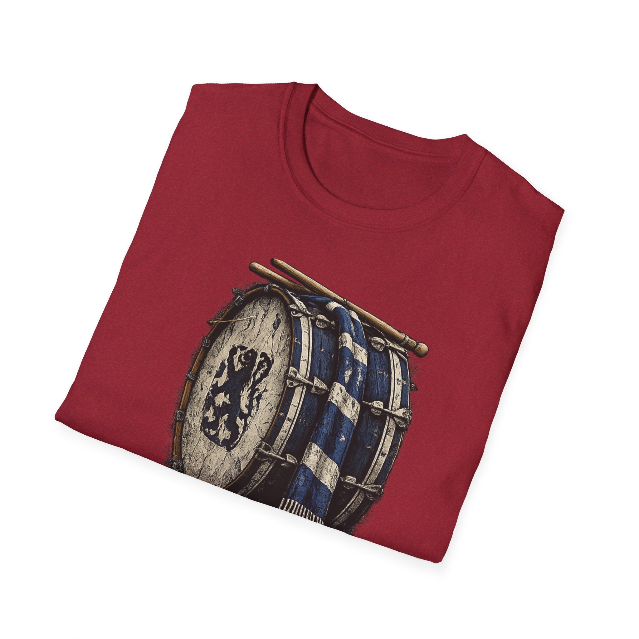 Following Scotland Flag Drum Tee