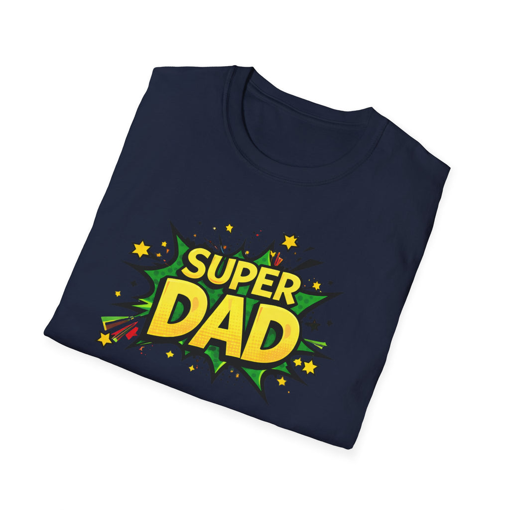 Super Dad Comic-Style T-Shirt — Father's Day Gift Tee