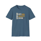Dad’s Always Driving T‑Shirt – Funny Taxi Driver Father’s Day Tee