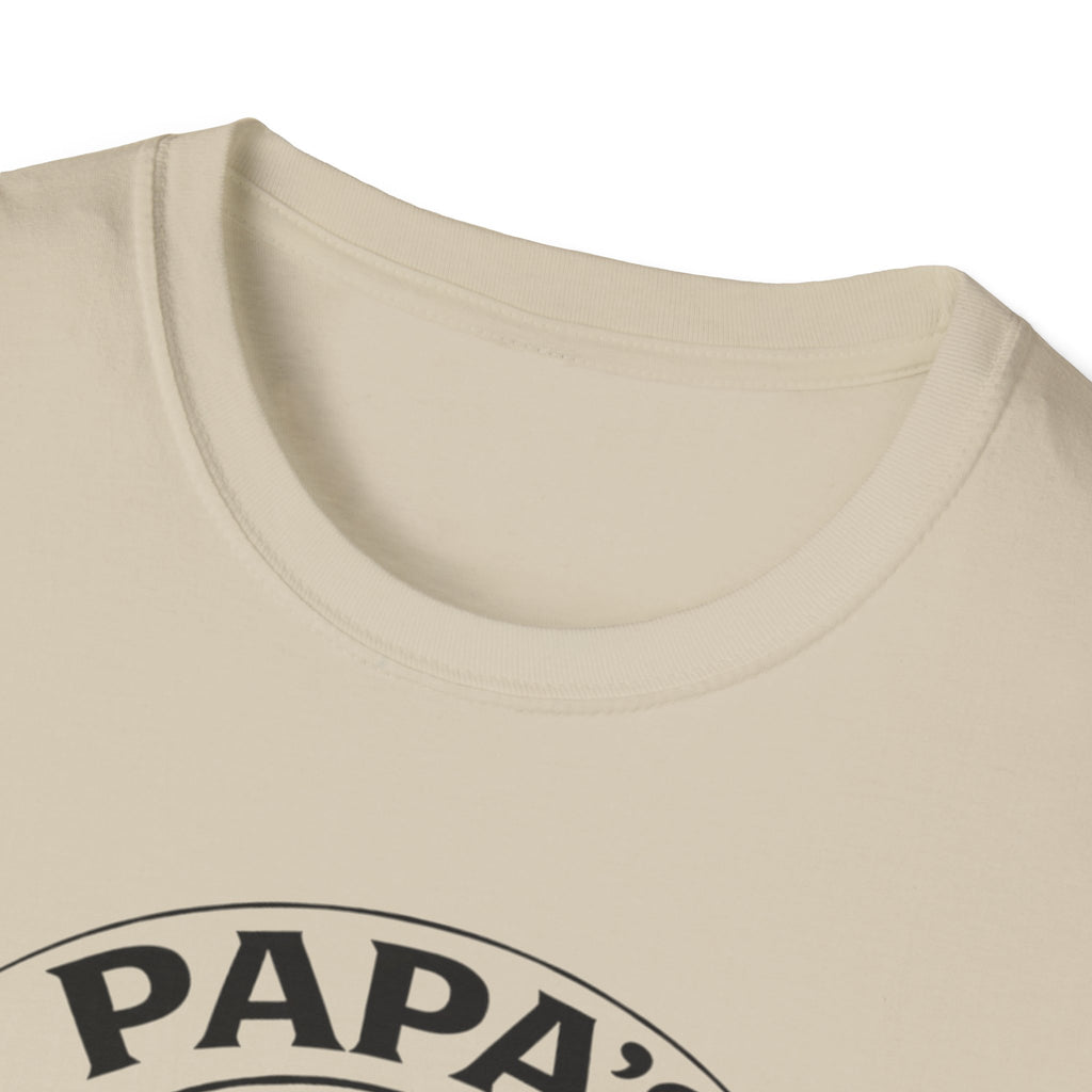 Papa’s Little Football Buddy T-Shirt — Personalized Soccer Dad Tee