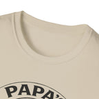 Papa’s Little Football Buddy T-Shirt — Personalized Soccer Dad Tee