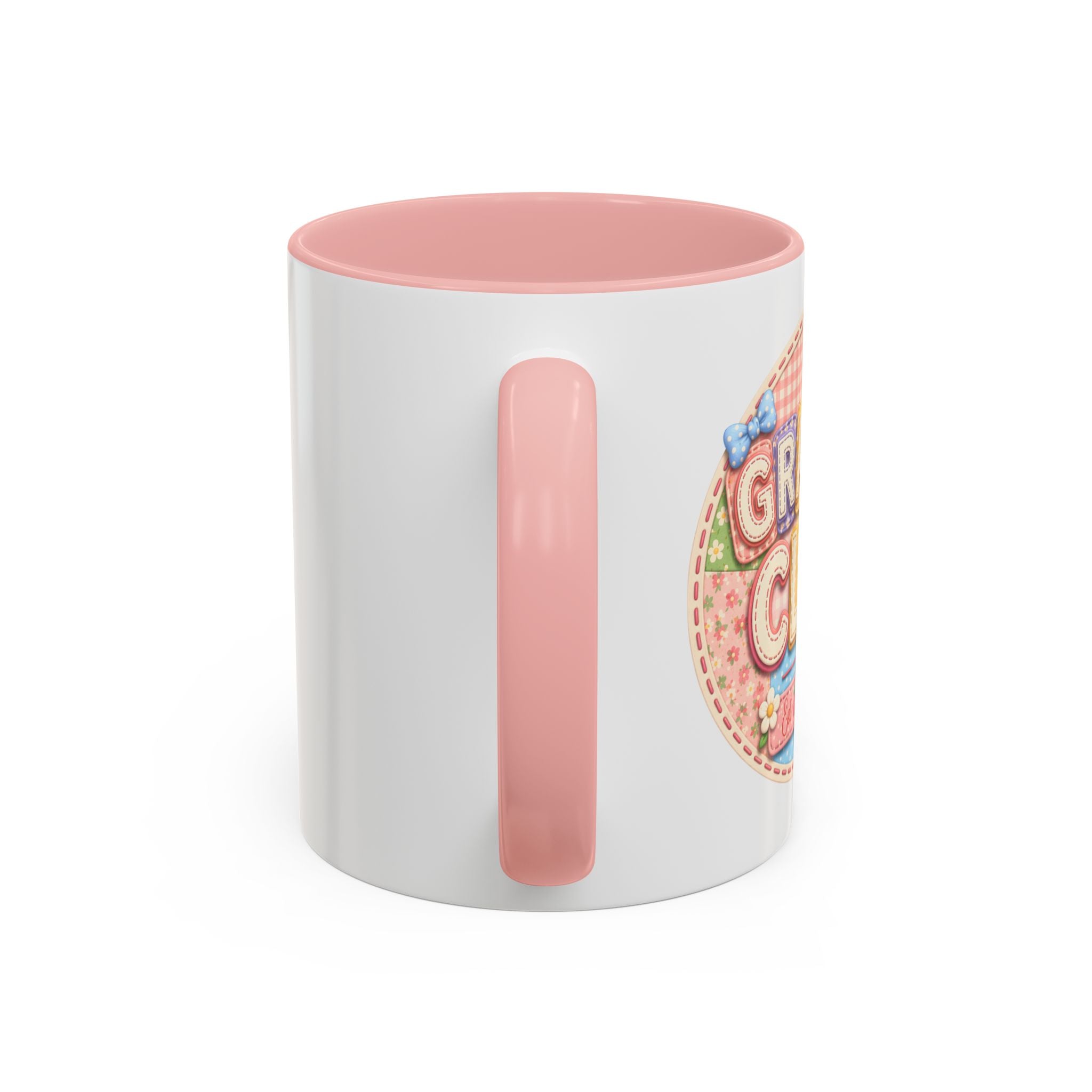 Strawberry Patch 'Granny Club' Cozy Coffee Mug — Pink Accent 11/15oz