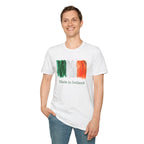 Made in Ireland T-Shirt — Watercolor Irish Flag Tee