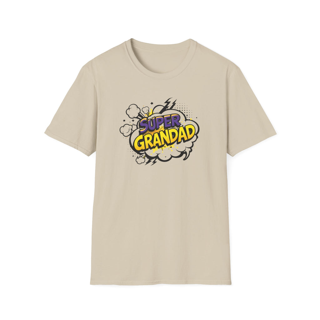 Super Grandad Comic-Style T-Shirt