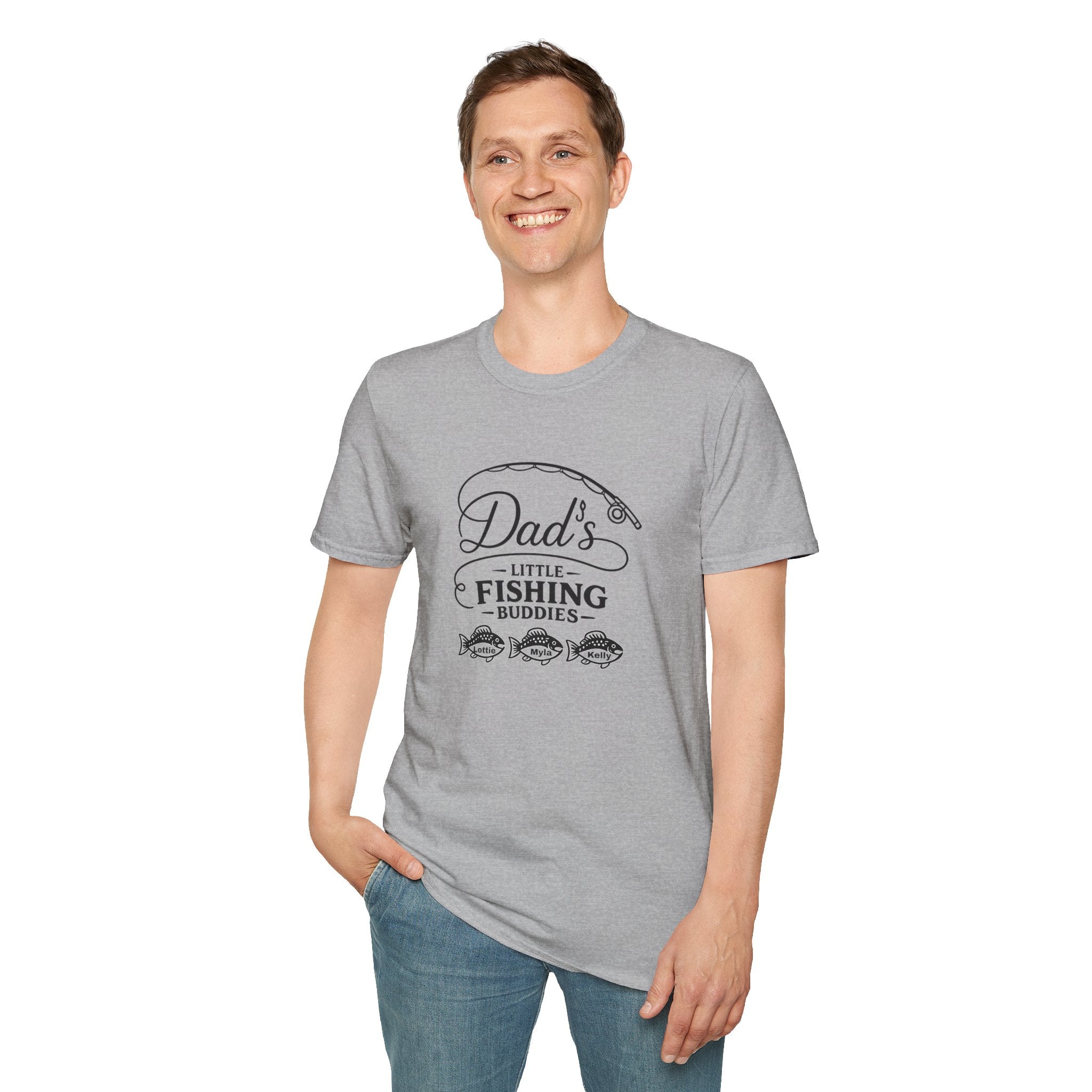 Dad's Little Fishing Buddies T-Shirt