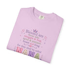Nana Blessings T-Shirt — "Blessed are those who snuggle & pamper..." Grandmother Gift