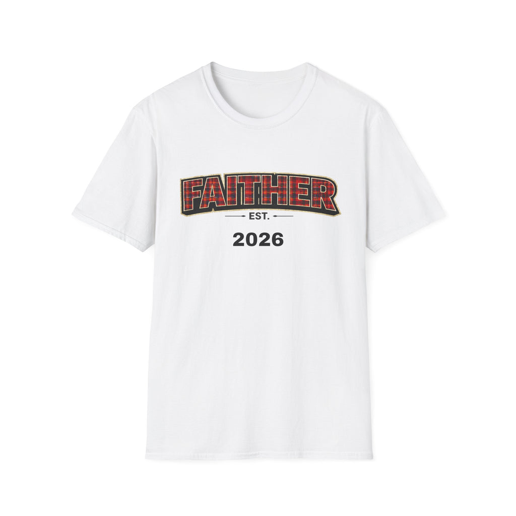 FAITHER Tartan Est- Personalised T-Shirt