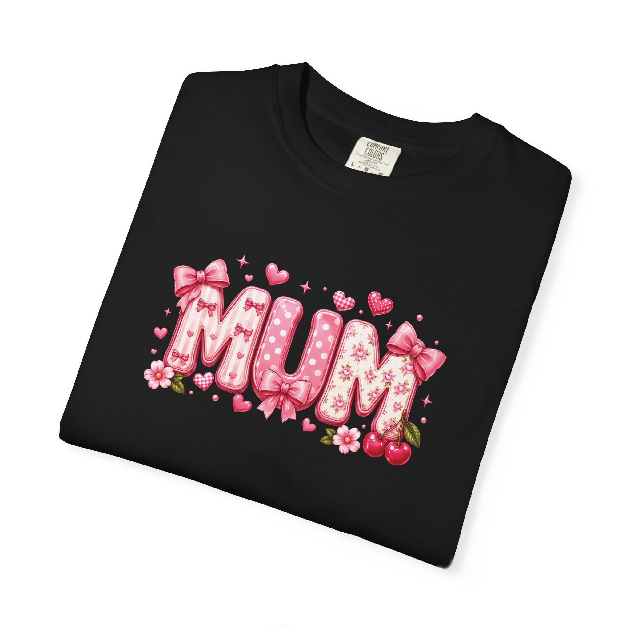 MUM Floral Heart T-Shirt