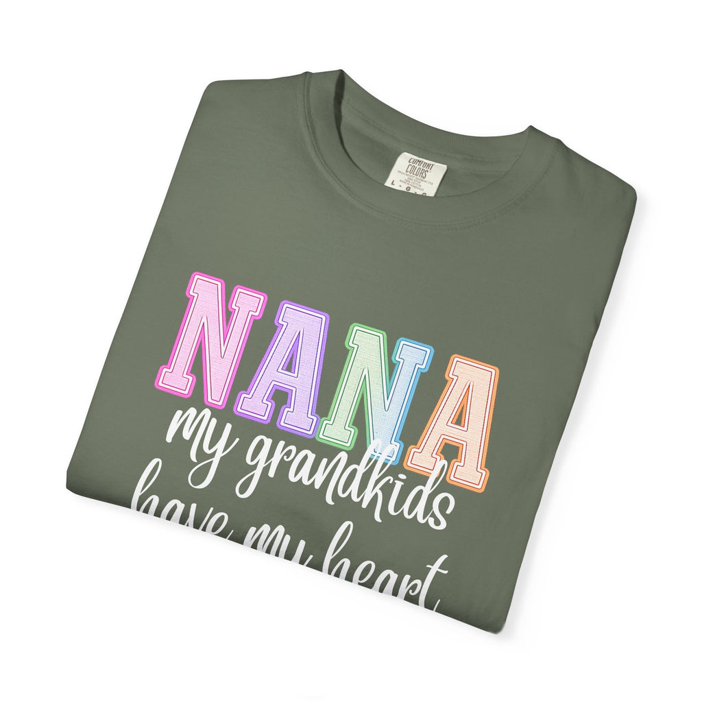 NANA My Grandkids Have My Heart Tee