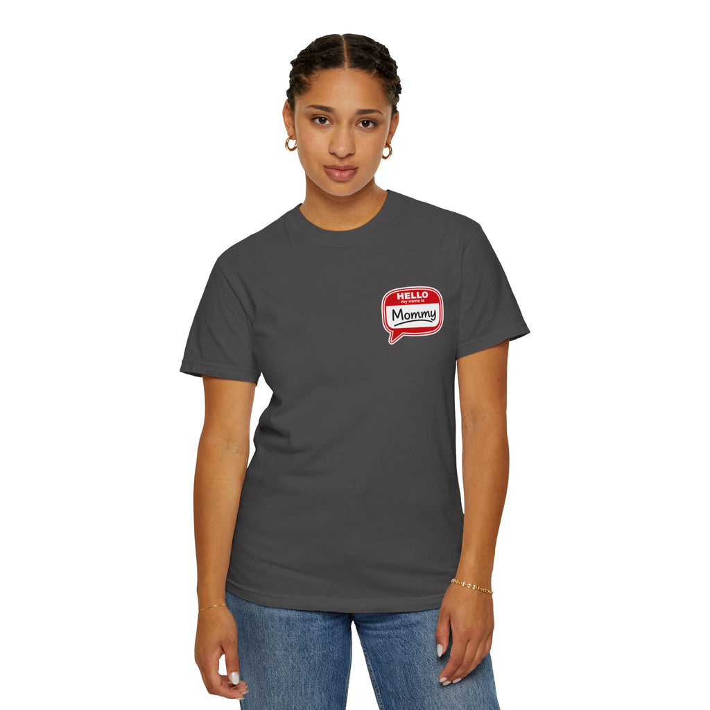 Hello Mommy T-Shirt — Cute Speech Bubble Mom Tee