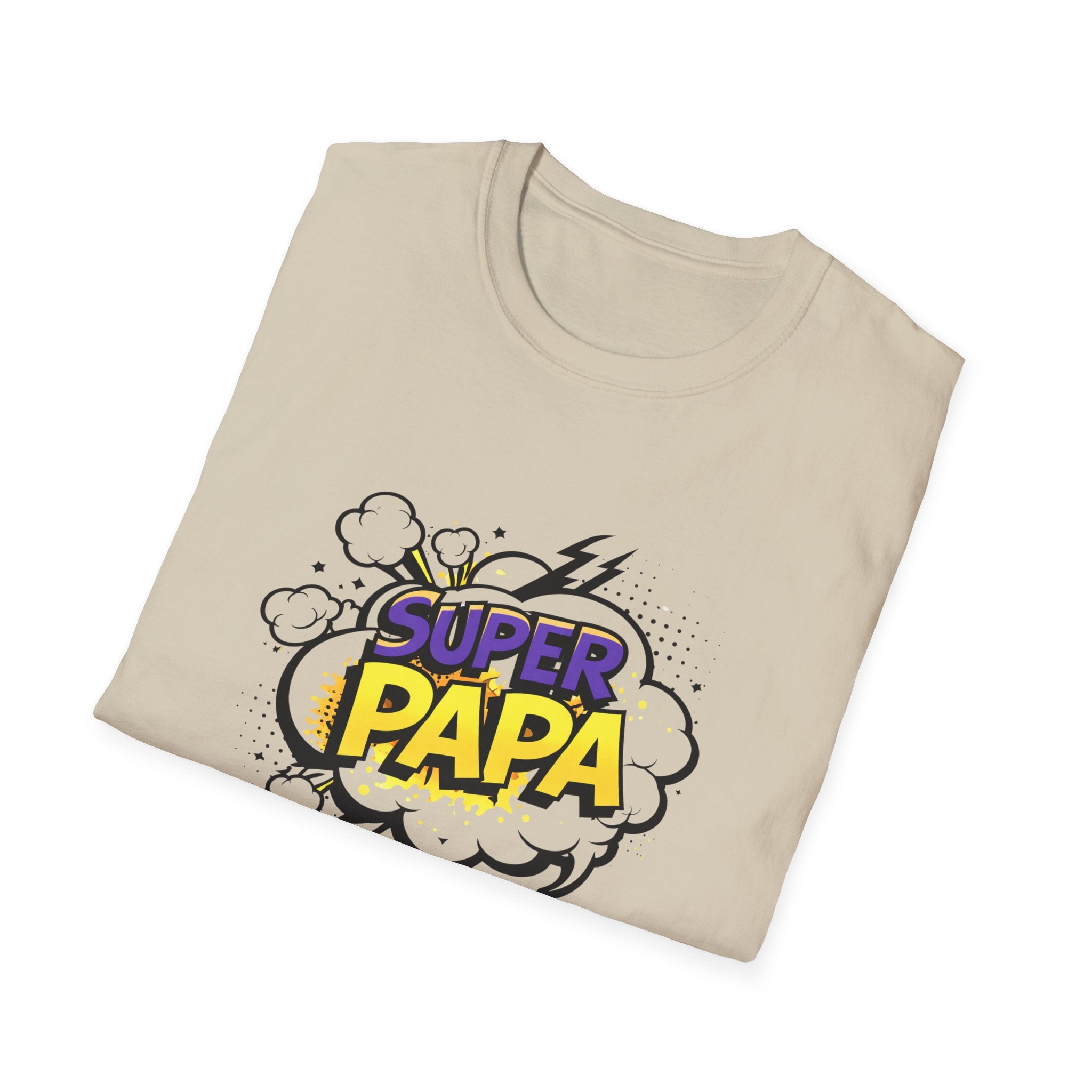 Super Papa T-Shirt — Comic Book Style Father’s Day Tee