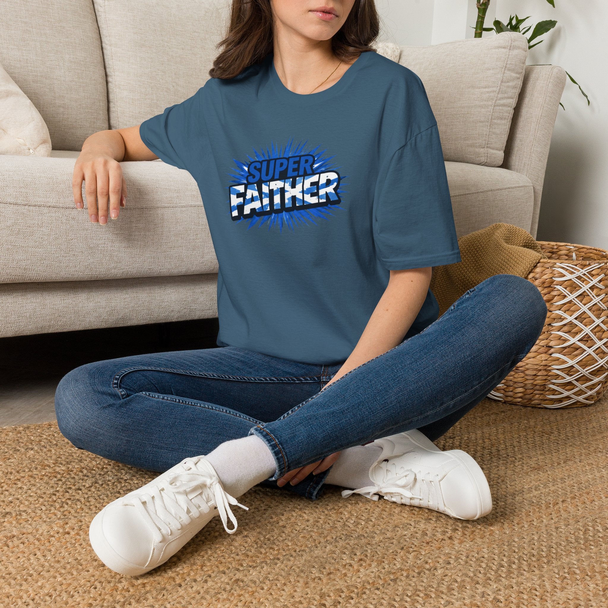 Super FAITHER Scottish Flag Tee