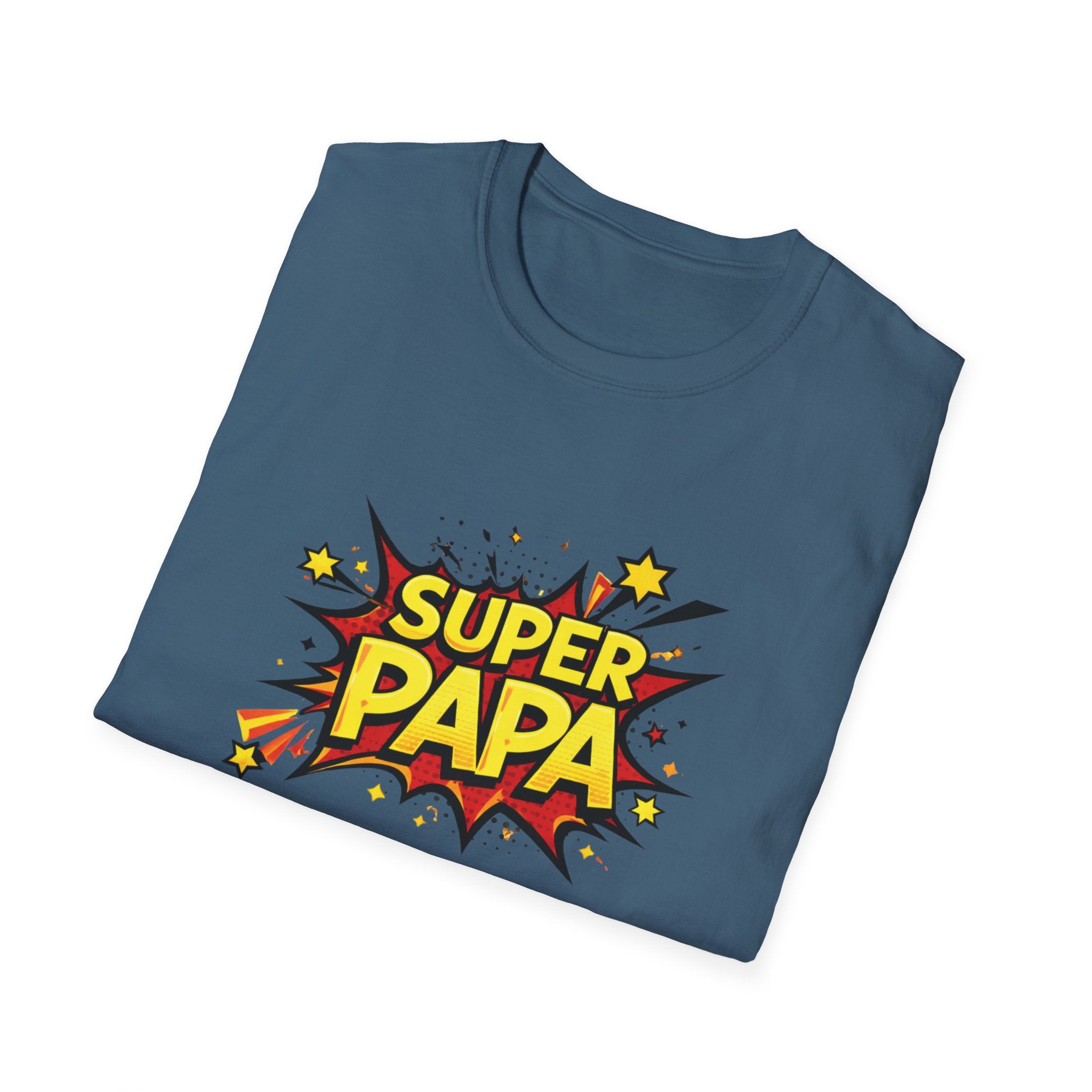 Super Papa Comic Graphic T-Shirt — Father’s Day Gift Tee