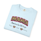 Mama Floral Heart T‑Shirt — 'Mama Means Love for Little Snuggs' Mother's Day Tee