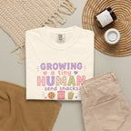 Growing a Tiny Human T-Shirt — "Growing a Tiny Human, Send Snacks" Maternity Tee